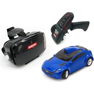 Kobotix Real Race HD FPV - RC Auto - Blau - 720p Kamera - 15 km/h - Maßstab 1:28 Kobotix Real Race HD FPV - RC Auto - Blau - 720p Kamera - 15 km/h - Maßstab 1:28