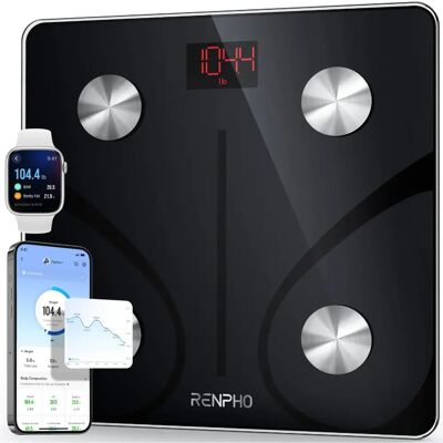 RENPHO Ob02720 Körperzusammensetzungsmonitor - Bluetooth, 13 Messungen RENPHO Ob02720 Körperzusammensetzungsmonitor - Bluetooth, 13 Messungen