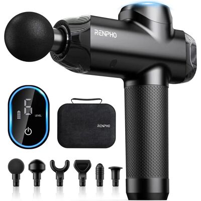 Renpho R3 Power Massage Gun - Massagepistole Black Renpho R3 Power Massage Gun - Massagepistole Black