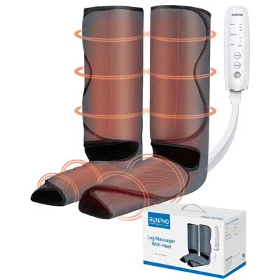 Massajador aquecido para pernas Renpho Aeria Elementary - Massajador de pernas Massajador aquecido para pernas Renpho Aeria Elementary - Massajador de pernas