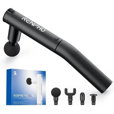 RENPHO Verlängerbare Massagepistole - Leise, 4 Köpfe, 5 Stufen RENPHO Verlängerbare Massagepistole - Leise, 4 Köpfe, 5 Stufen