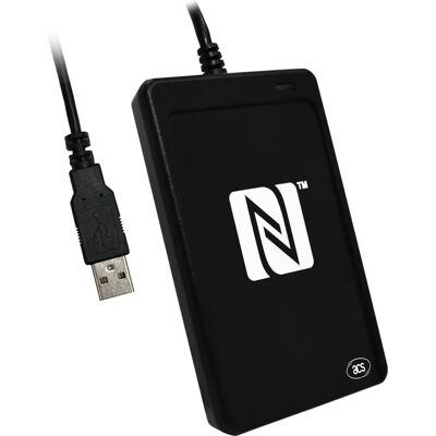 Leitor de cartões ACS ACR1252U-M1 - USB - Preto Leitor de cartões ACS ACR1252U-M1 - USB - Preto