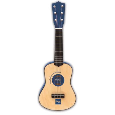 MeMe Jim Klasyczna Drewniana Gitara - 55cm Instrument dla Początkujących MeMe Jim Klasyczna Drewniana Gitara - 55cm Instrument dla Początkujących