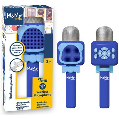 Pretty Mate - Microfono Karaoke Wireless Tom (70255) - Microfono Karaoke Wireless Pretty Mate - Microfono Karaoke Wireless Tom (70255) - Microfono Karaoke Wireless