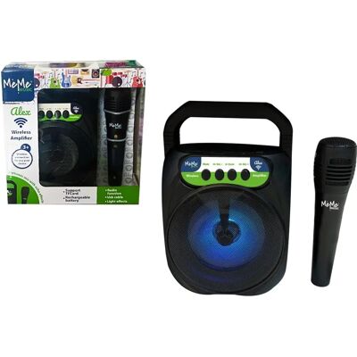 Microfono e Amplificatore Wireless Alex - Sistema Audio Portatile Microfono e Amplificatore Wireless Alex - Sistema Audio Portatile