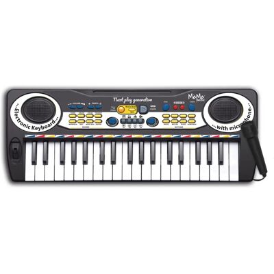 Pretty Mate Max Elektronisches Keyboard - 37-Tasten Digitalpiano mit Mikrofon Pretty Mate Max Elektronisches Keyboard - 37-Tasten Digitalpiano mit Mikrofon