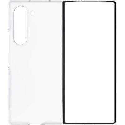 Coque transparente en silicone antichoc pour Samsung Galaxy Z Fold6 - Publicité Coque transparente en silicone antichoc pour Samsung Galaxy Z Fold6 - Publicité