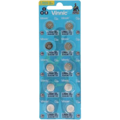 Vinnic G6 Lot de 10 Piles Bouton - Piles bouton - Publicité Vinnic G6 Lot de 10 Piles Bouton - Piles bouton - Publicité