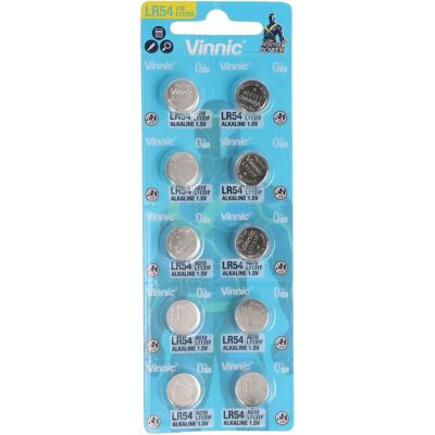 Vinnic LR1130 - Knopf-/Münz-Zelle Vinnic LR1130 - Knopf-/Münz-Zelle