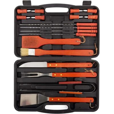 Étui d'accessoires pour barbecue InnovaGoods - 18 pièces - Publicité Étui d'accessoires pour barbecue InnovaGoods - 18 pièces - Publicité