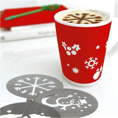 BigBuy Christmas Template Set - Stainless Steel - 3 pcs - Christmas Decorations BigBuy Christmas Template Set - Stainless Steel - 3 pcs - Christmas Decorations
