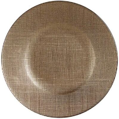 Vivalto Platte Borden Goud Glas - Platte Borden Vivalto Platte Borden Goud Glas - Platte Borden