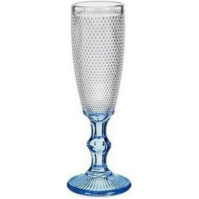 Vivalto Cobalt Blue Champagne Glass - Champagne & Cava - 180ml Vivalto Cobalt Blue Champagne Glass - Champagne & Cava - 180ml