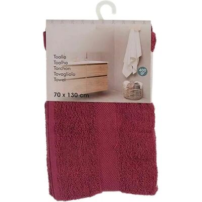 Berilo Bordeaux Badhandduk - Bomull-Polyester 3-Pack Berilo Bordeaux Badhandduk - Bomull-Polyester 3-Pack
