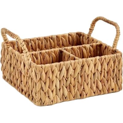 Organizzatore Gift Decor - Metallo e acqua giacinto - 20,5x16x31 cm Organizzatore Gift Decor - Metallo e acqua giacinto - 20,5x16x31 cm