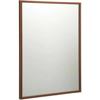 Gift Decor Miroir Murale 50 x 70 cm Bronze MDF Bois - Miroir de mur Gift Decor Miroir Murale 50 x 70 cm Bronze MDF Bois - Miroir de mur