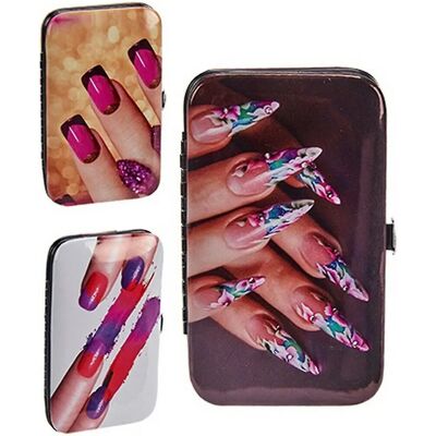 BigBuy Home Kit de Manucure en Plastique - Manicure Set BigBuy Home Kit de Manucure en Plastique - Manicure Set