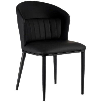 Gift Decor Fauteuil - Rond Noir Acier - 2 Unités Gift Decor Fauteuil - Rond Noir Acier - 2 Unités