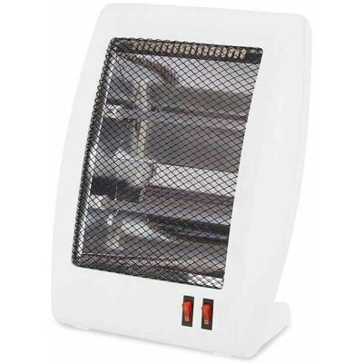 Chauffage Quartz Argon - 400-800 W - Blanc - Chauffage - Publicité Chauffage Quartz Argon - 400-800 W - Blanc - Chauffage - Publicité