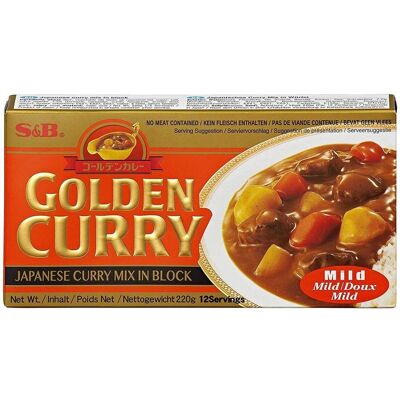 S&B Japanilainen Kultainen Curry Miedosti - 220 g S&B Japanilainen Kultainen Curry Miedosti - 220 g