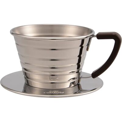 Kalita stalowy dripper do kawy seria Wave na 1-2 osoby Kalita stalowy dripper do kawy seria Wave na 1-2 osoby
