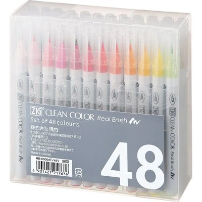 Zig Color Pencils - 48 Shades for Art & Drawing Zig Color Pencils - 48 Shades for Art & Drawing