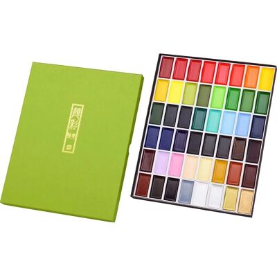 Kuretake Gansai Tambi 48 Colour Set - Watercolor Paints Kuretake Gansai Tambi 48 Colour Set - Watercolor Paints
