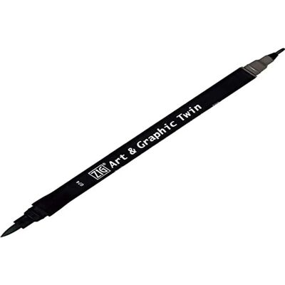 ZIG - WATERCOLOUR SYSTEM Art & Graphic - Dunkelgrau - Stift ZIG - WATERCOLOUR SYSTEM Art & Graphic - Dunkelgrau - Stift