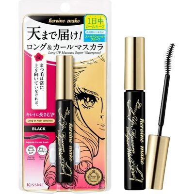 Kiss Me Heroine Make Long & Curl Mascara Waterproof - Noir Jet - Mascara - Publicité Kiss Me Heroine Make Long & Curl Mascara Waterproof - Noir Jet - Mascara - Publicité