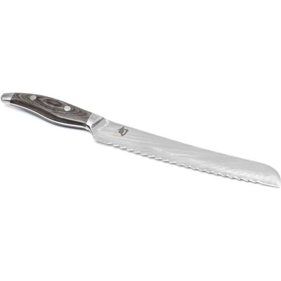 Coltello da Pane KAI - 23cm - Acciaio Damasco Giapponese - Manico Ergonomico Coltello da Pane KAI - 23cm - Acciaio Damasco Giapponese - Manico Ergonomico