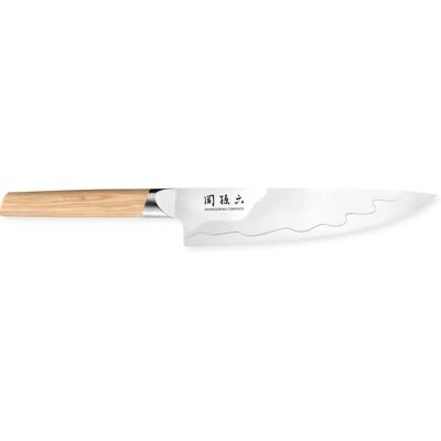 Kai MGC-0406 Ligeiro faca de chef castanha-clara - Faca de cozinha Kai MGC-0406 Ligeiro faca de chef castanha-clara - Faca de cozinha