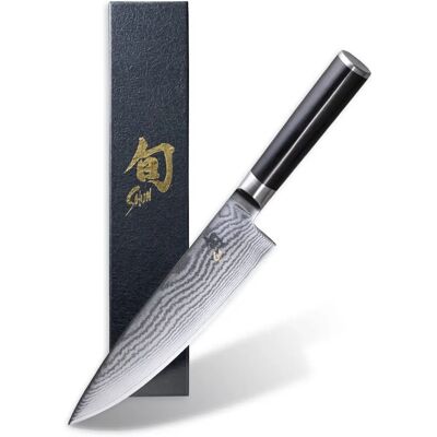 Couteau de Cuisine KAI Shun Classic - 20cm Damas - Gaucher Couteau de Cuisine KAI Shun Classic - 20cm Damas - Gaucher