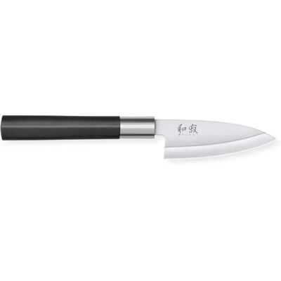 Coltello da Cucina Kai 6710D - Acciaio Inox, Manico Nero - 10cm Deba Coltello da Cucina Kai 6710D - Acciaio Inox, Manico Nero - 10cm Deba