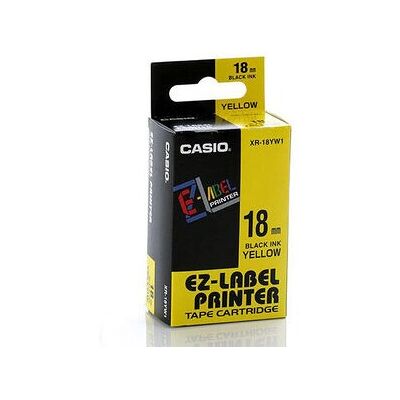 Nastro per etichette Casio XR-18YW1 Nastro per etichette Casio XR-18YW1