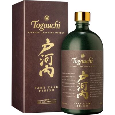 Whisky Togouchi Togouchi Sake Cask Finish Japanse Blended Whisky - 40% Vol. 0,7L Whisky Togouchi Togouchi Sake Cask Finish Japanse Blended Whisky - 40% Vol. 0,7L