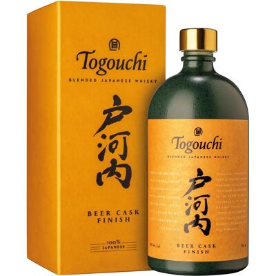 Togouchi Japanse blended whisky - Biervaten finish - 40% - 0,7L Togouchi Japanse blended whisky - Biervaten finish - 40% - 0,7L