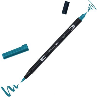 Tombow Tombow ABT Dual Pinselstifte Tiki Teal - Pinselstifte Tombow Tombow ABT Dual Pinselstifte Tiki Teal - Pinselstifte