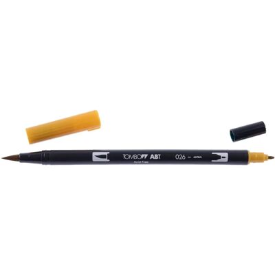 Tombow Dubbelsidig penselmarkör - Gult Guld - 108 Färger Tombow Dubbelsidig penselmarkör - Gult Guld - 108 Färger