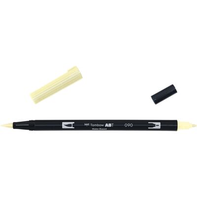 Tombow Marka ABT-090 Cytryna Podwójny Pędzelek - marker Tombow Marka ABT-090 Cytryna Podwójny Pędzelek - marker