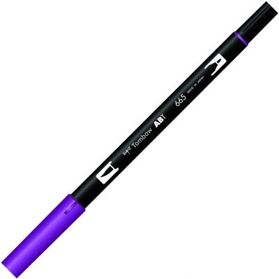 Tombow Fialová Dvojitá Štětcová Propiska Tombow Fialová Dvojitá Štětcová Propiska