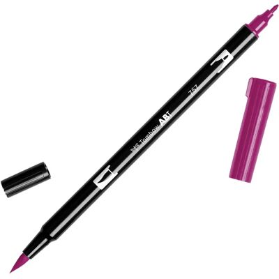 Tombow Port Red Dvojitá Štětec - Fixy Tombow Port Red Dvojitá Štětec - Fixy