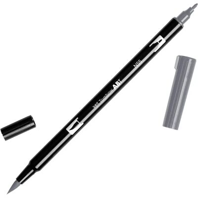 Marqueur Pinceau Double Tombow - Gris Foncé 7 - Marqueurs d'Art Marqueur Pinceau Double Tombow - Gris Foncé 7 - Marqueurs d'Art