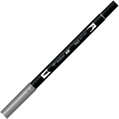 Marker Dual Brush Tombow - Szary 5 - Marker Artystyczny Marker Dual Brush Tombow - Szary 5 - Marker Artystyczny