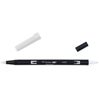 Tombow Stylo Double Pinceau Gris Clair - Publicité Tombow Stylo Double Pinceau Gris Clair - Publicité