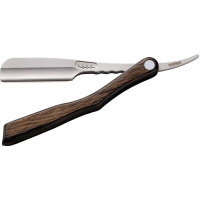 Feather Artist Club SS Scotch Wood Barberhøvel - Shavette Feather Artist Club SS Scotch Wood Barberhøvel - Shavette