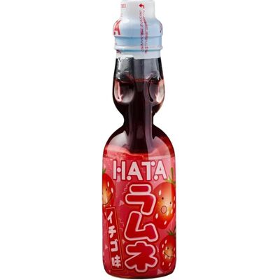 Hata Ramune Fraise 200g - Boisson gazeuse - Publicité Hata Ramune Fraise 200g - Boisson gazeuse - Publicité
