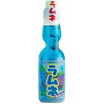 HATA Ramune Myrtille - Boisson gazeuse japonaise - Publicité HATA Ramune Myrtille - Boisson gazeuse japonaise - Publicité