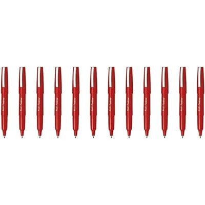 Pilot SW-PP Fineliner Pen - Red - 12 pcs - Precise & Fast Drying Pilot SW-PP Fineliner Pen - Red - 12 pcs - Precise & Fast Drying