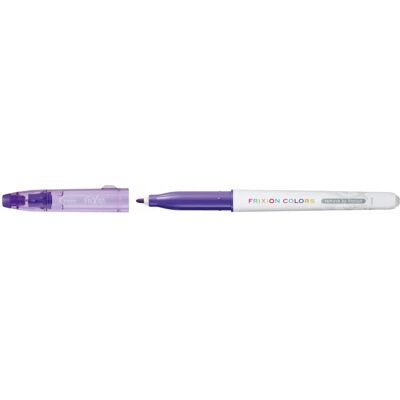 Feutre Pilot FRIXION COLORS Violet - Effaçable, 0,4mm - Publicité Feutre Pilot FRIXION COLORS Violet - Effaçable, 0,4mm - Publicité