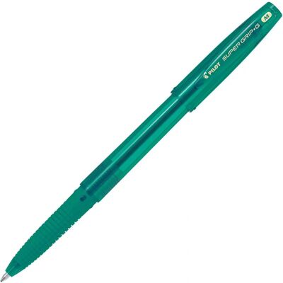 Pilot Super Grip G Grüne Kugelschreiber - 12 Stück Pilot Super Grip G Grüne Kugelschreiber - 12 Stück